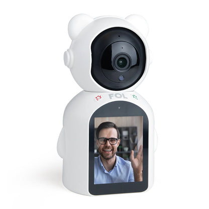 CAMARA DE MONITOREO CON PANTALLA Y AUDIO BIDIRECCIONAL