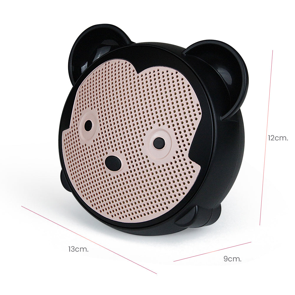 FS-S119 BOCINA TWS TIPO MICKEY, RECARGABLE CON LUZ RGB