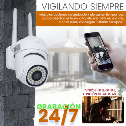 Camara de vigilancia exterior marca fol