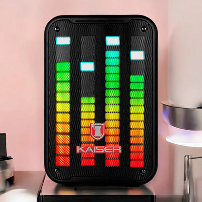 Bocina kaiser MSA 0108 Bafle 8 pulgadas con microfono incluido