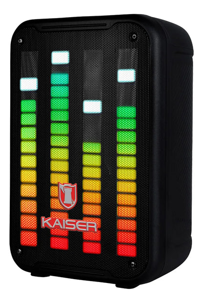 Bocina kaiser MSA 0108 Bafle 8 pulgadas con microfono incluido
