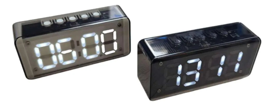Bocina bluetooth con despertador