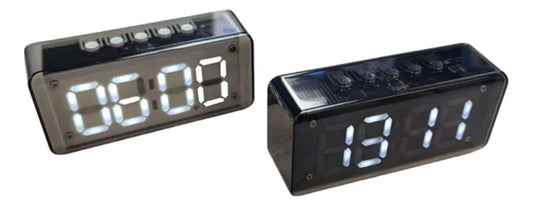 Bocina bluetooth con despertador