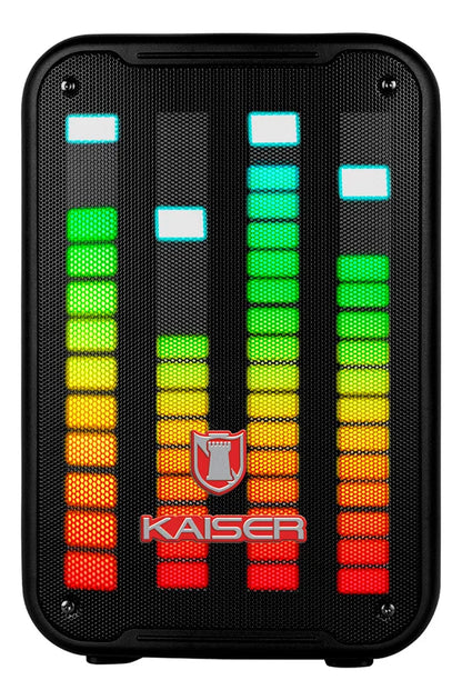 Bocina kaiser MSA 0108 Bafle 8 pulgadas con microfono incluido