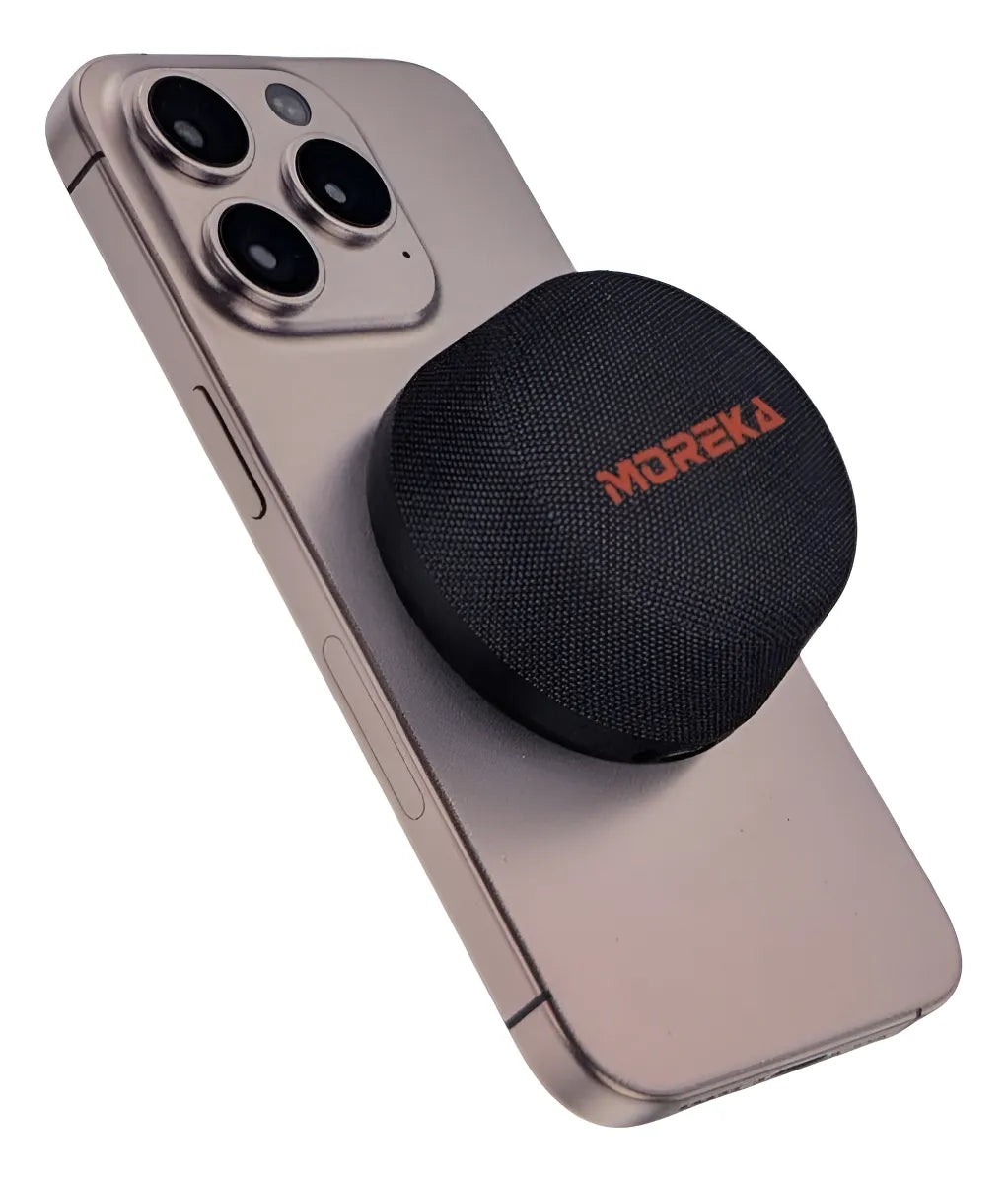 Bocina magnetica magsafe Marca Moreka 15w potencia incluye iman